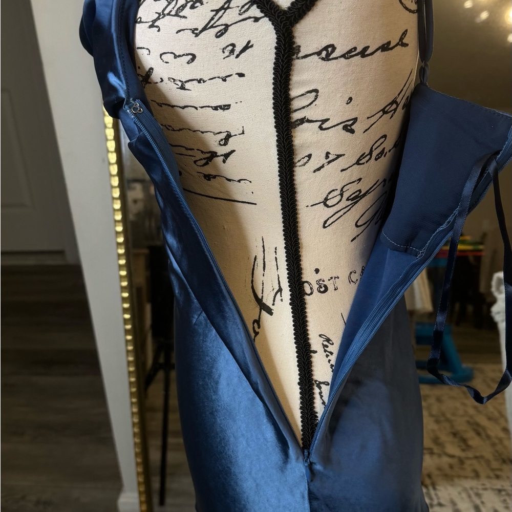 Hello Molly Midnight Blue Midi Dress - Picture 11 of 13